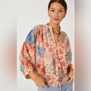 Anthropologie Pilcro blouse size Small